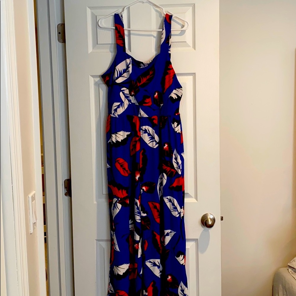 Express multicolored jump suit